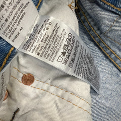 Levi's 501 Jeans Mens 29x32 Blue Original Fit Straight Light Wash Denim Pants