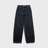 Levi's Jeans Womens 28x31 Black Baggy Dad Dark Wash Faded Denim Pants