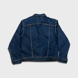 Signature by Levi Strauss Denim Type III Jacket Mens Medium Blue Coat Trucker