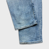 Levi's 511 Jean Mens 34x32 Blue Slim Fit Mid Rise Light Wash Stretch Denim Pants