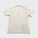 Burberry Polo Shirt Mens Large Beige Nova Check Tartan Preppy Short Sleeve