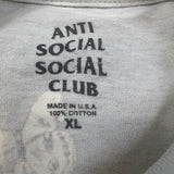 Anti Social Social Club Kochellum T Shirt Mens XL White ASSC Floral Butterfly Tee
