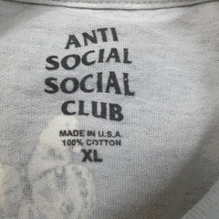 Anti Social Social Club Kochellum T Shirt Mens XL White ASSC Floral Butterfly Tee