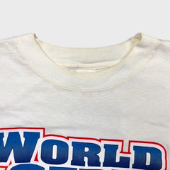 Vintage 1993 Toronto Blue Jays T Shirt Mens XL White Back 2 Back Baseball MLB Tee