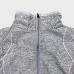 Lululemon Full Tilt Sweatshirt Womens Size 8 Gray 1/4 Zip Sportswear 3M Pullover