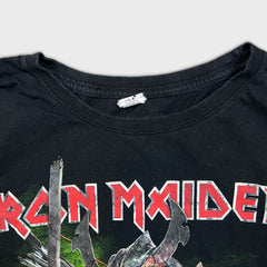 2022 Iron Maiden T Shirt Mens XL Black Senjutsu Legacy The Beast World Tour Tee
