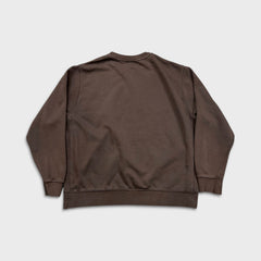 Nike Sportswear Sweatshirt Mens XL Brown Swoosh Pullover Crewneck