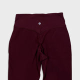 Lululemon Align Jogger 28" Womens Size 4 Garnet Red Yoga Pilates Leggings