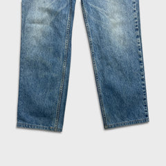 Vintage 90s Levi's 516 Jeans Mens 36x30 Blue Slim Fit Straight Leg  Light Wash Denim Pants