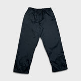 Vintage 90s Nike Sportswear Track Pants Mens Large Black Swoosh Athletic Jogger