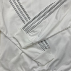 2013 Adidas Germany National Soccer Track Jacket Mens XL White Deutscher