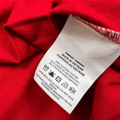 Nike Sportswear T Shirt Mens Medium Red Swoosh Short Sleeve Tee