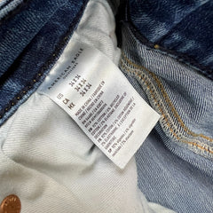 American Eagle Jeans Mens 34x32 Blue Airflex + Athletic Straight Medium Wash Denim Pants
