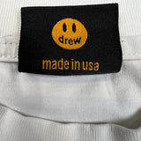 Drew House Mascot T Shirt Mens XL White Smiley Face Justin Bieber Graphic Tee