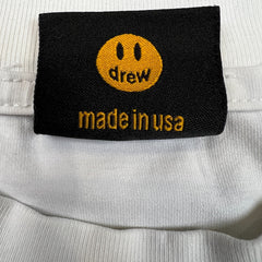 Drew House Mascot T Shirt Mens XL White Smiley Face Justin Bieber Graphic Tee