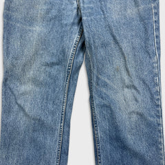 Vintage Y2K Levi's 516 Jeans Mens 34x30 Blue Slim Fit Straight Leg Light Wash Denim Pants