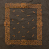 Carhartt WIP Long Sleeve Paisley Tee Buckeye Mens Large Brown Faded Shirt