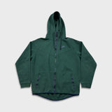 Nike Tech Fleece Hoodie Mens XL Green Sportswear Full Zip Hooded Sweater