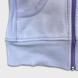 Lululemon Scuba Hoodie Womens Size 6 Blue Full Zip Sports Hooded Sweater