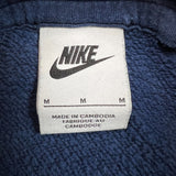 Nike Sportswear Hoodie Mens Medium Blue Swoosh Pullover Hooded Sweater