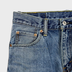 Levi's 550 Jeans Mens 30x27 Blue Relaxed Fit Straight Leg Light Wash Baggy Denim Pants