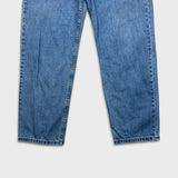 Levi's 550 Jeans Mens 38x32 Blue Relaxed Straight Fit Light Wash Baggy Denim Pants