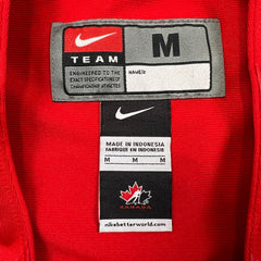 Vintage 2014 Nike Team Canada Sochi Olympics Jersey Mens Medium Red NHL Hockey