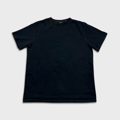 Blank T Shirt Mens Large Black Casual Heavyweight Faded Short Sleeve Tee