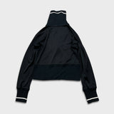 Lululemon Track Jacket Womens Small Black Sports Athletic Full Zip Tracksuit Top