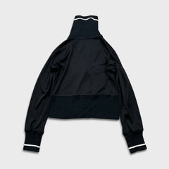 Lululemon Track Jacket Womens Small Black Sports Athletic Full Zip Tracksuit Top