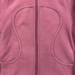 Lululemon Scuba Hoodie Womens Small Pink Full Zip Sports Hooded Sweater