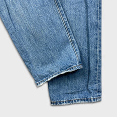 Levi's 501 Jeans Womens 30x32 Blue Original Fit Straight Distressed Medium Wash Denim Pants