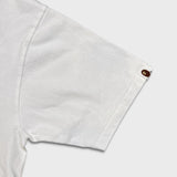 A Bathing Ape BAPE T Shirt Mens Large White Big Ape Head Double Sided Tee