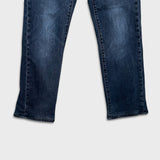 Levi's 511 Jean Mens 30x26 Blue Slim Fit Mid Rise Dark Wash Stretch Denim Pants