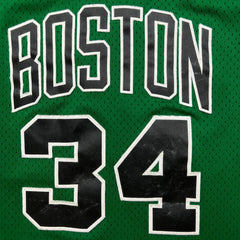 Vintage Adidas Paul Pierce #34 Boston Celtics Jersey Mens Large Green NBA Swingman Basketball