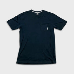 Nike Jordan Brand T Shirt Mens Large Black Sportswear Jumpman V Neck Pocket Tee