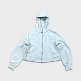 Lululemon Scuba Oversized Full Zip Hoodie Womens Small Blue Hooded Sweater