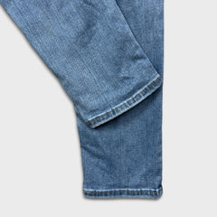 Levi's 720 Jeans Womens 30x30 Blue High Rise Super Skinny Faded Slim Leg Denim Pants