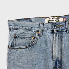 Vintage Y2K Levi's Jeans Mens 32x30 Blue Relaxed Fit Light Wash Baggy Faded Distressed Denim Pants