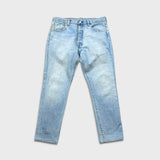 Levi's 501 '93 Jeans Mens 33x27 Blue Original Fit Tapered Leg Light Wash Denim Pants