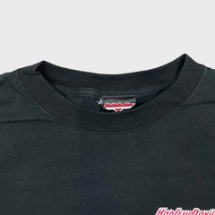 Vintage 90s Harley Davidson Cafe T Shirt Mens Medium Black Las Vegas Lightning USA Tee