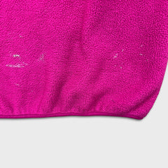 Vintage 90s Patagonia Synchilla Snap T Fleece Mens Large Pink USA Pullover Jacket