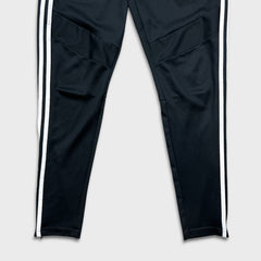 Adidas Climacool Track Pants Mens Small Black Essentials 3 Stripe Training Athletic Jogger