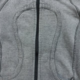 Lululemon Scuba Hoodie Womens Size 4 Gray Full Zip Sports Hooded Sweater
