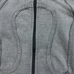 Lululemon Scuba Hoodie Womens Size 4 Gray Full Zip Sports Hooded Sweater