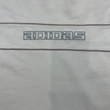 Vintage 90s Adidas T Shirt Mens XL White Spell Out Athletic Short Sleeve Tee