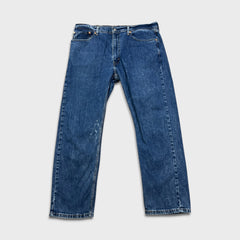 Levi's 505 Jeans Mens 38x30 Blue Regular Fit Straight Leg Medium Wash Denim Pants