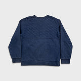 Patagonia Organic Cotton Quilt Sweatshirt Mens Medium Blue Crewneck Pullover