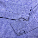 Lululemon In Stride Jacket Womens Size 4 Purple Full Zip Hooded Active Thumbhole