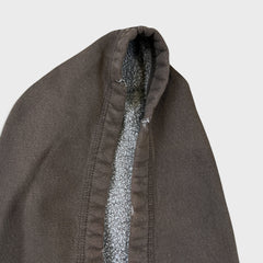 Vintage Redwood Classic Blank Hoodie Mens Large Brown Faded 90s Hooded Sweatshirt